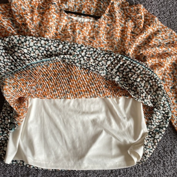 FIGUEROA and FLOWER Women’s Multi-colored Blouse Sz: M - Picture 10 of 13